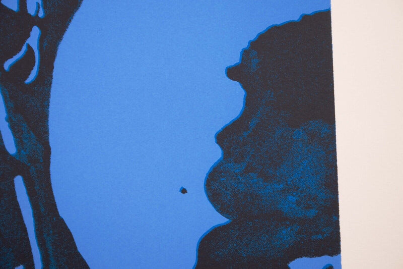 Bob Stanley Lake III (Blue) Signed Modern Screenprint on Paper 65/110 Unframed