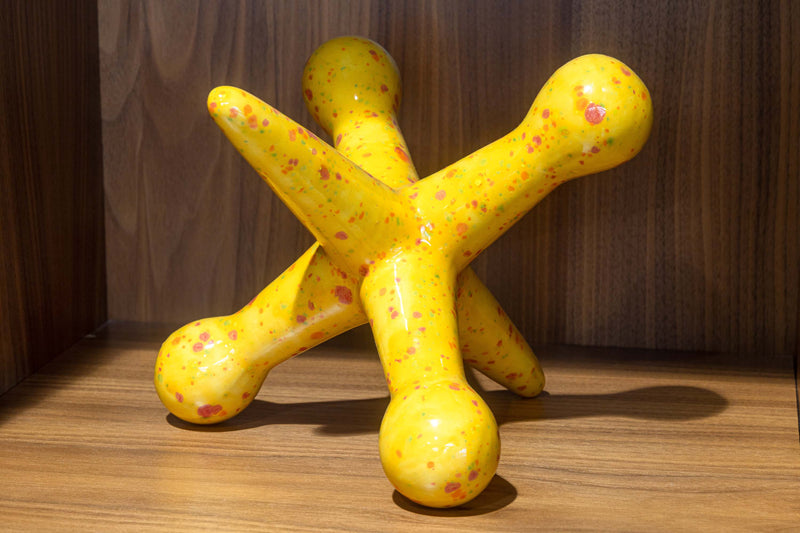 Kaiser Sudan, Jacks Yellow Ceramic Sculpture