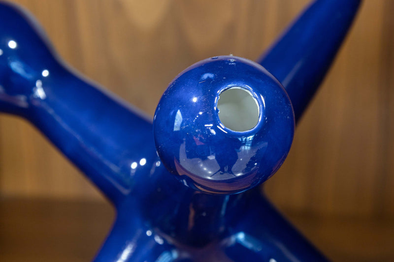 Kaiser Sudan, Jacks Blue Ceramic Sculpture