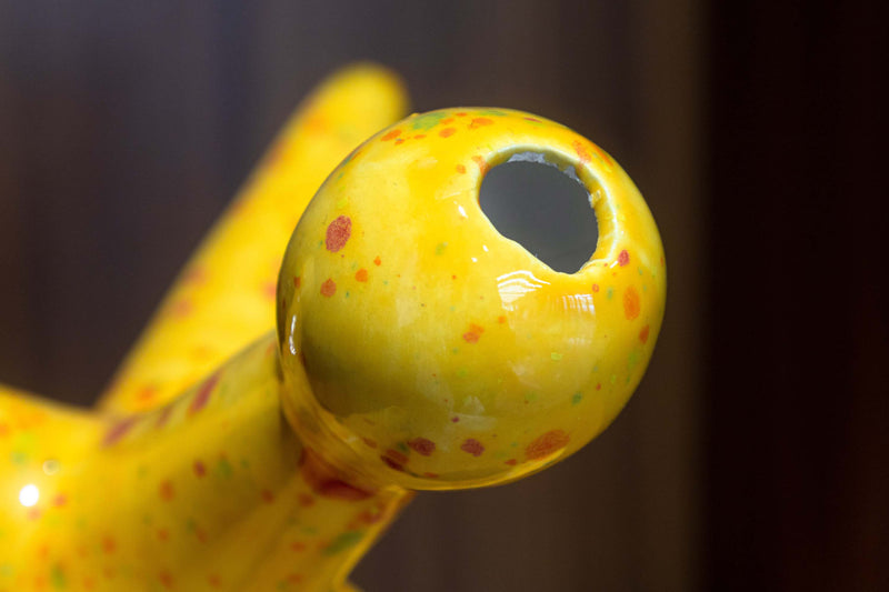 Kaiser Sudan, Jacks Yellow Ceramic Sculpture