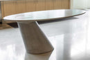 James De Wulf, Custom Made Leaning Concrete Desk Table