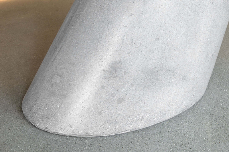 James De Wulf, Custom Made Leaning Concrete Desk Table