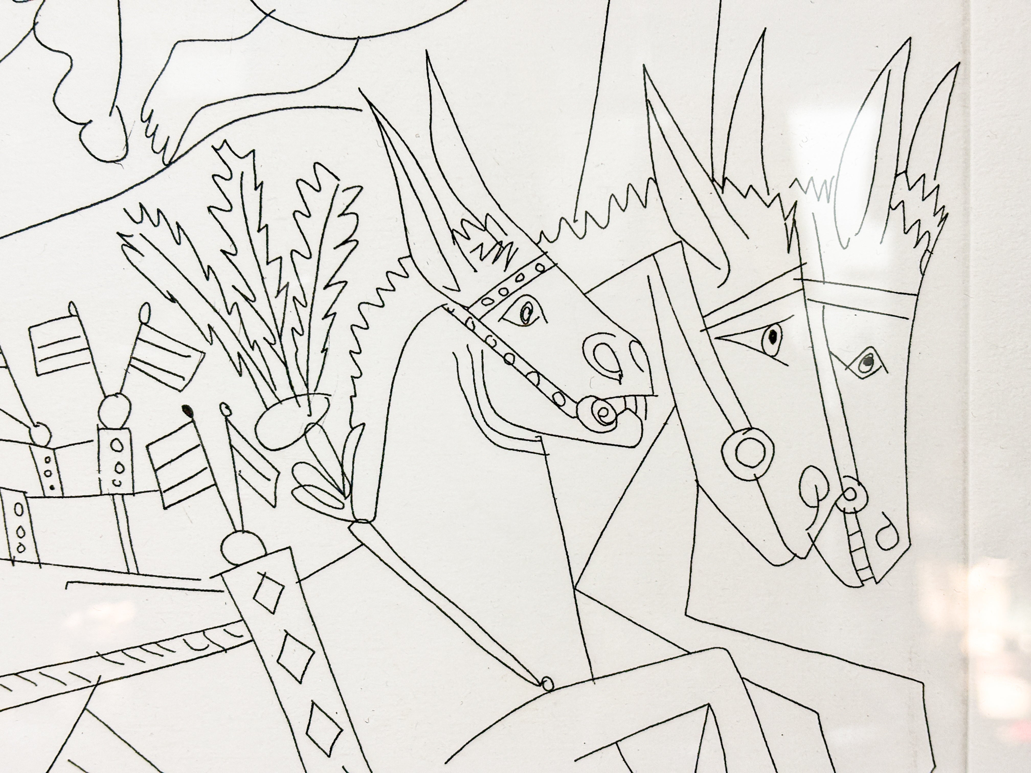 Pablo Picasso Original Large Signed & Numbered Etching from the