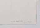 John Hultberg Sketch Signed Abstract Expressionist Silkscreen on Paper 3/200 UF