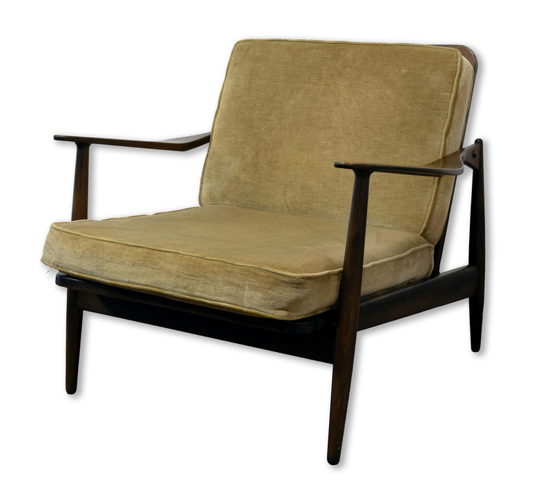 Scandia for Mobler Imports Danish Modern Lounge Armchair Mid Century Modern