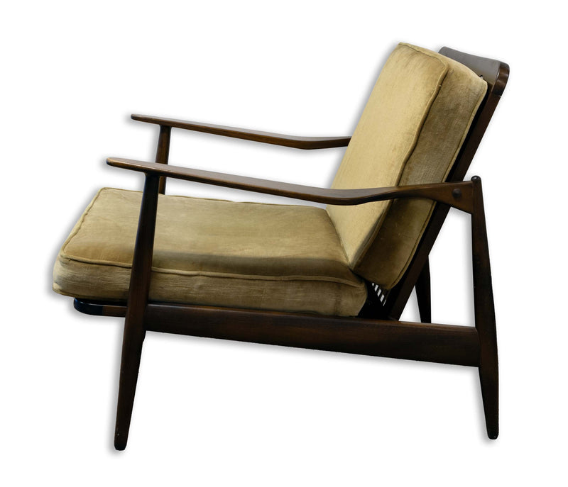 Scandia for Mobler Imports Danish Modern Lounge Armchair Mid Century Modern