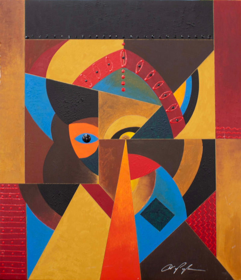 Dominic Pangborn Modern Cubism meets Pangborn Design Painting
