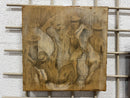 04 - Robert Cremean Painting on Board (5 Figures)