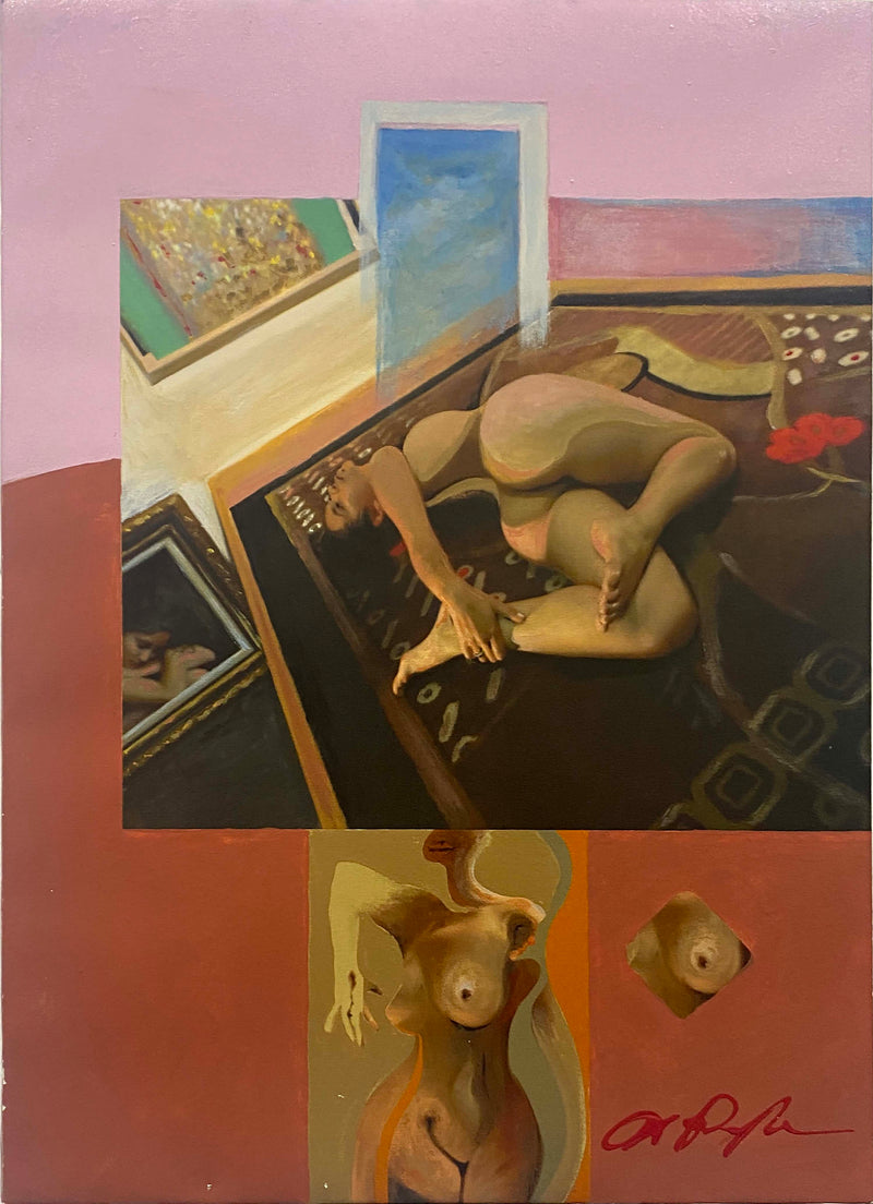 Dominic Pangborn The Body in Perspective: An Homage to Francis Bacon Painting
