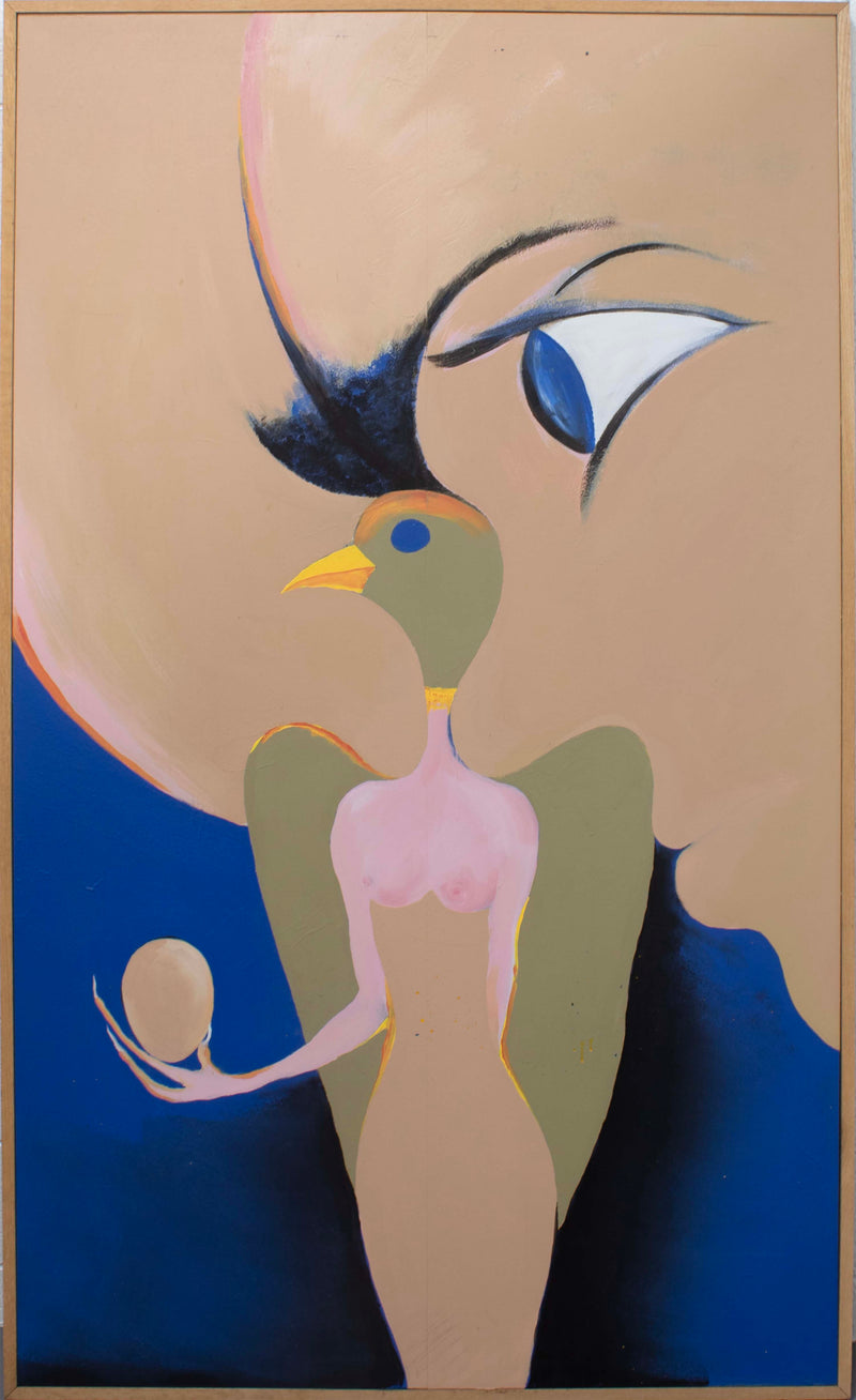 Dominic Pangborn The Surreal Songbird Nesting Painting