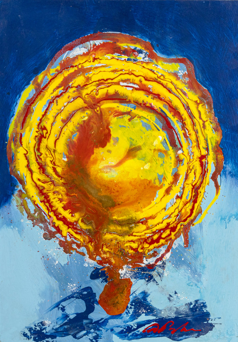 Dominic Pangborn Spiraling into Space Painting