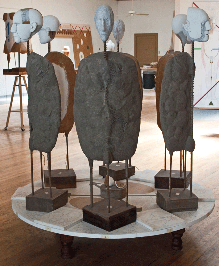 35 - Robert Cremean "Maquette for the End of Time" Installation