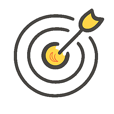 arrow on target icon