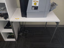 White Laminate Printer Table
