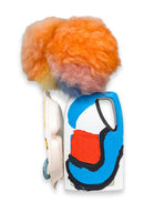 Karel Appel Plate with Moustache Signed Contemporary Found Object Sculpture