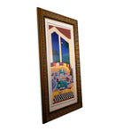 Fanch Ledan Living in Bora Bora Signed Contemporary Serigraph 217/395 Framed