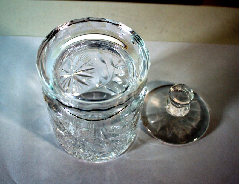 Waterford Crystal Vessels Set of 2 Antique Decorative Stamped