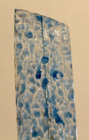 Contemporary James Nani Modern Lucite with Blue & Green Sculpture 1980s