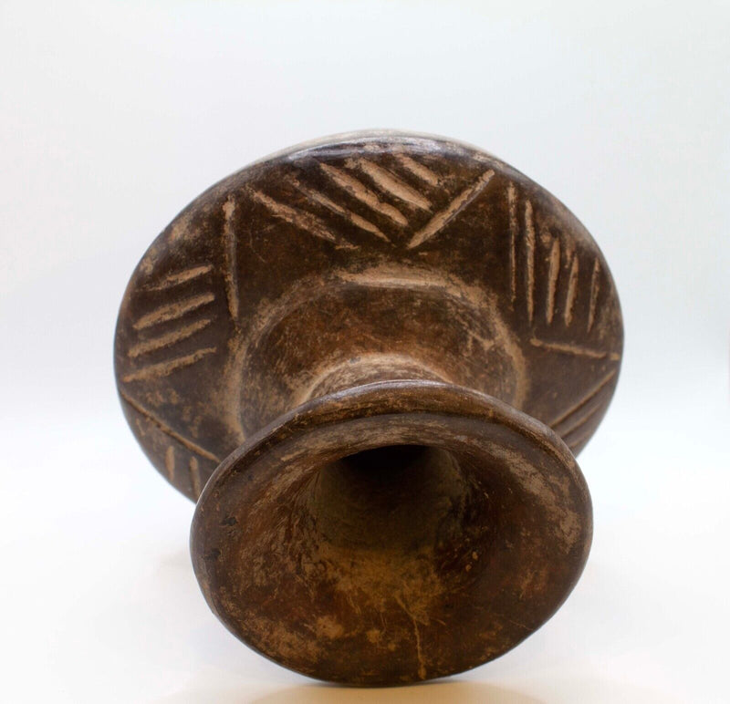 Pre-Columbian Mexico Mayan Vessel Terracotta Pottery Historic ALC