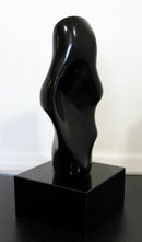 James Nani Been There 111 Mod Abstract Black Molded Contemporary Sculpture