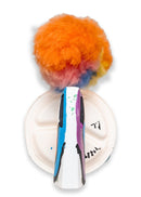 Karel Appel Plate with Moustache Signed Contemporary Found Object Sculpture