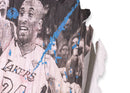 Mr Brainwash Thierry Guetta Kobe Bryant De-Fence! from Kobe Mural in LA, CA 2020