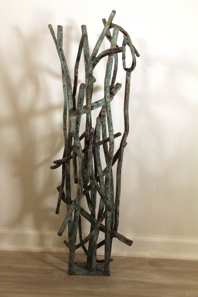 Contemporary Modern Copper Metal Abstract Circle Sculpture by Robert Hansen
