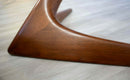 Vladimir Kagan Signed Cantilever Unicorn End Table