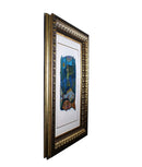 Judith Bledsoe Pisces Zodiac Hand Signed Contemporary Lithograph 108/250 Framed