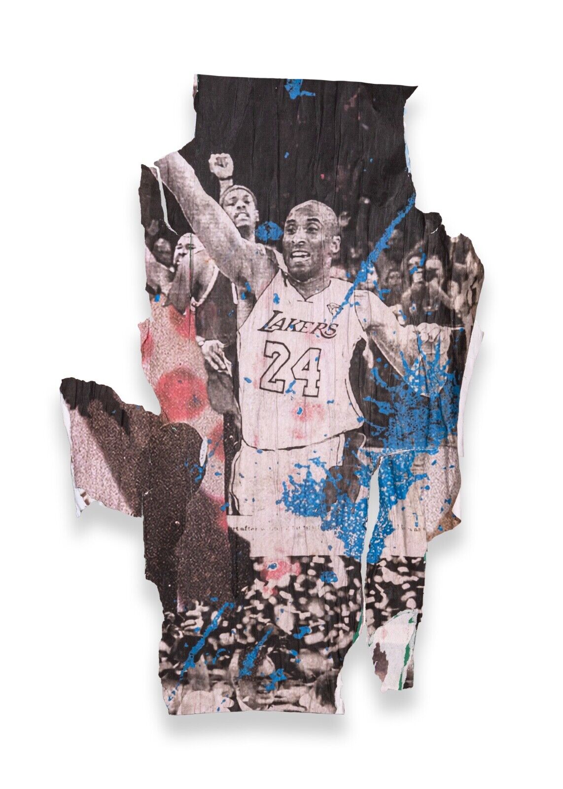 Mr Brainwash Thierry Guetta Kobe Bryant De-Fence! from Kobe Mural