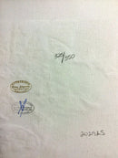 Modern Unframed Winged Violinist Zamy Steynovitz Signed Seriolithograph Canvas