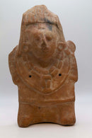 Pre-Columbian Mexico Mayan Rattle Terracotta Pottery Historic Artifact