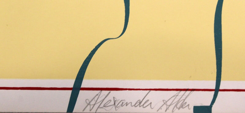 Cranbrook Art Auction Signed Alexander Alder 1984