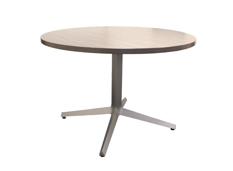 Contemporary Modern Office Knoll  48" Wood Laminate Dinette Table