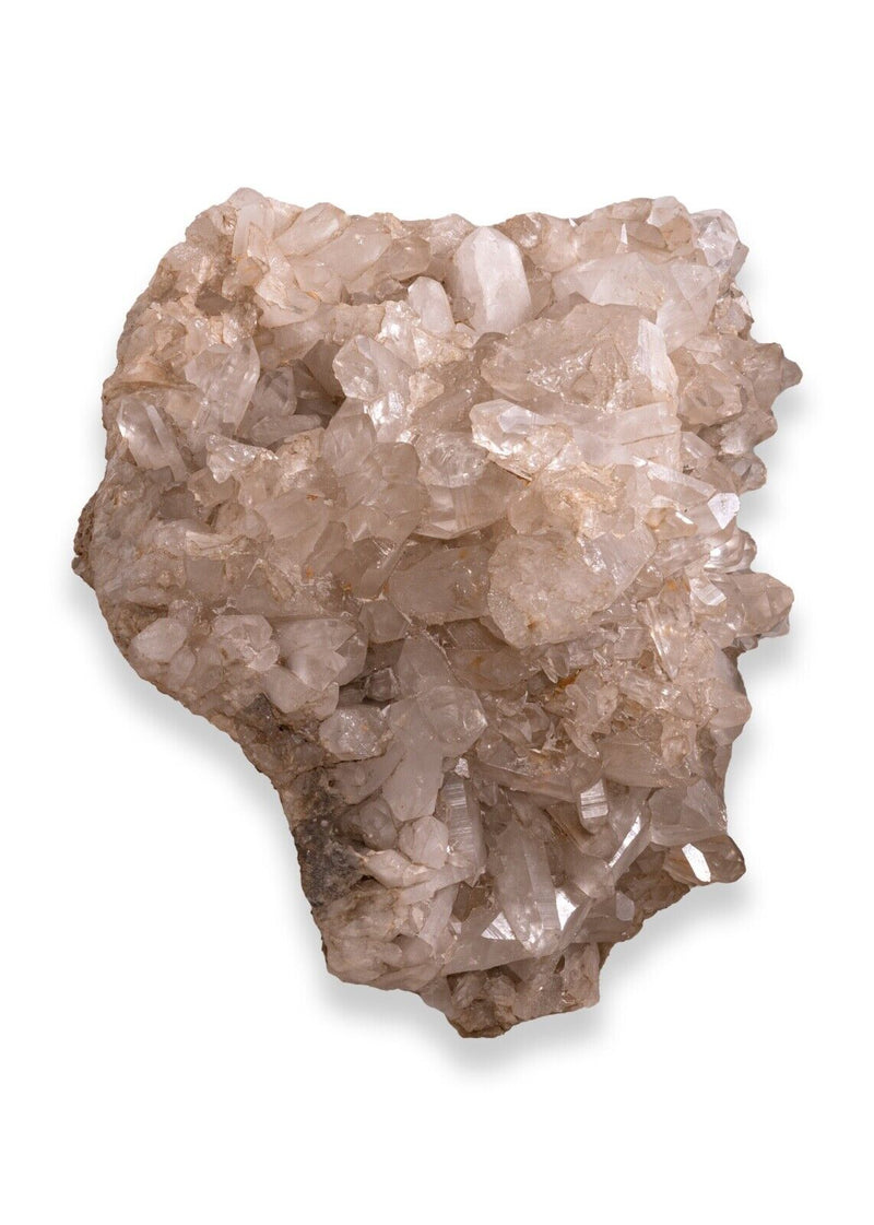 Monumental Himalayan Quartz Crystal Geode Mineral Specimen