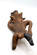 Pre-Columbian Mexico Mayan Standing Figure Terracotta Pottery Historic Artifact