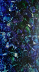 Contemporary James Nani Modern Lucite with Blue & Green Sculpture 1980s