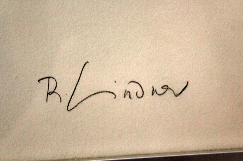 Richard Lindner Talk to Me Lithograph 1970 54/100 Signed