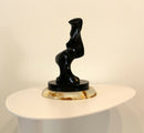 Mid Century Modern James Nani Famous Sculpture on Marble Base 1970s