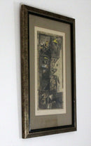 Jose Oretega Chardons III Signed Modern Etching