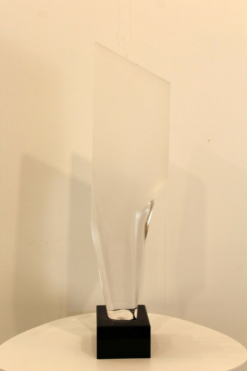 Contemporary James Nani Chisel 33 Modern Large Lucite 1990s
