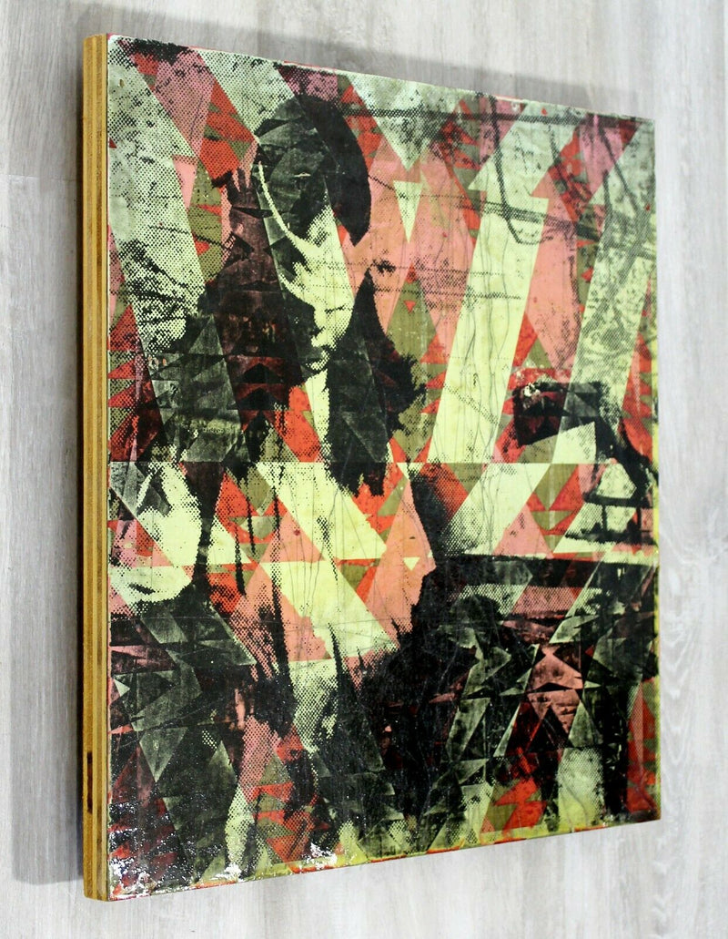Contemporary Matt Eaton Signed Truth in All Things 2012 Acrylic on Wood