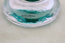 Monica Backstrom for Kosta Boda Serpent Signed Crystal Glass Vase Sweden 49232