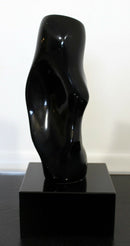 James Nani Been There 111 Mod Abstract Black Molded Contemporary Sculpture