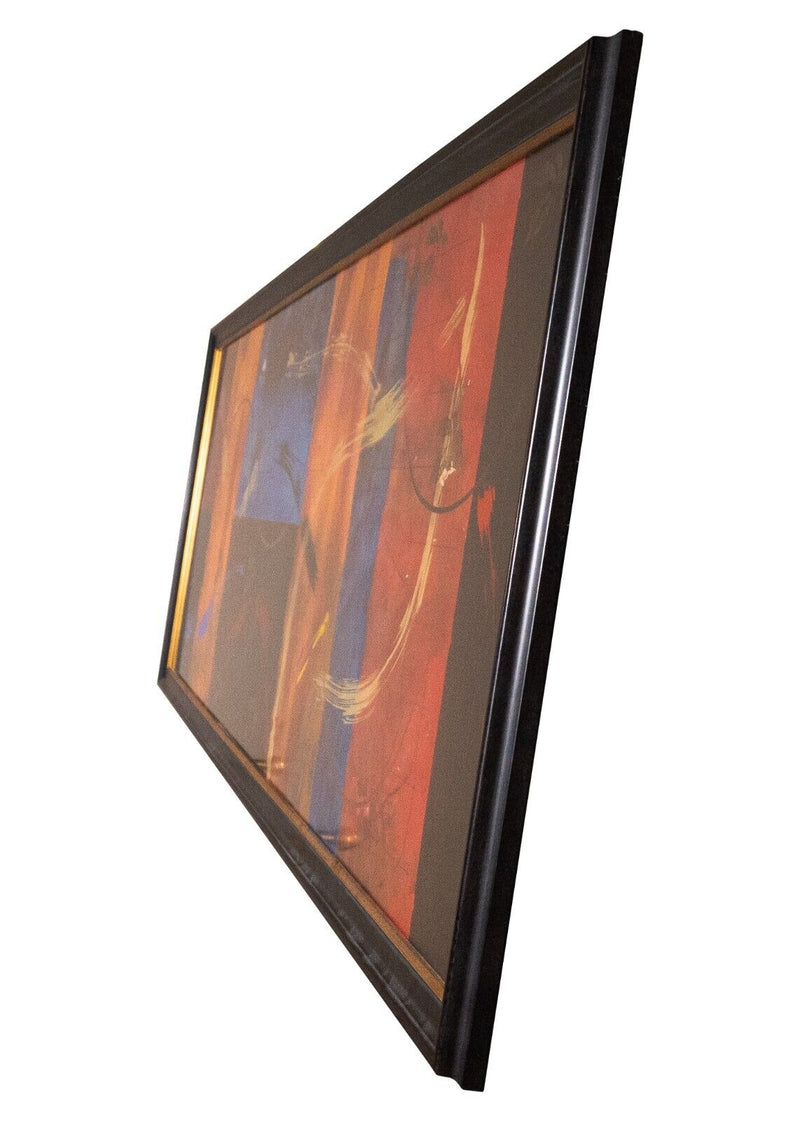 Scott Sandell Untitled Contemporary Abstract II Signed Mixed Media Framed 1992