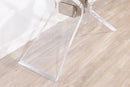 Contemporary Modern  Lucite & Glass Console Table 1980's