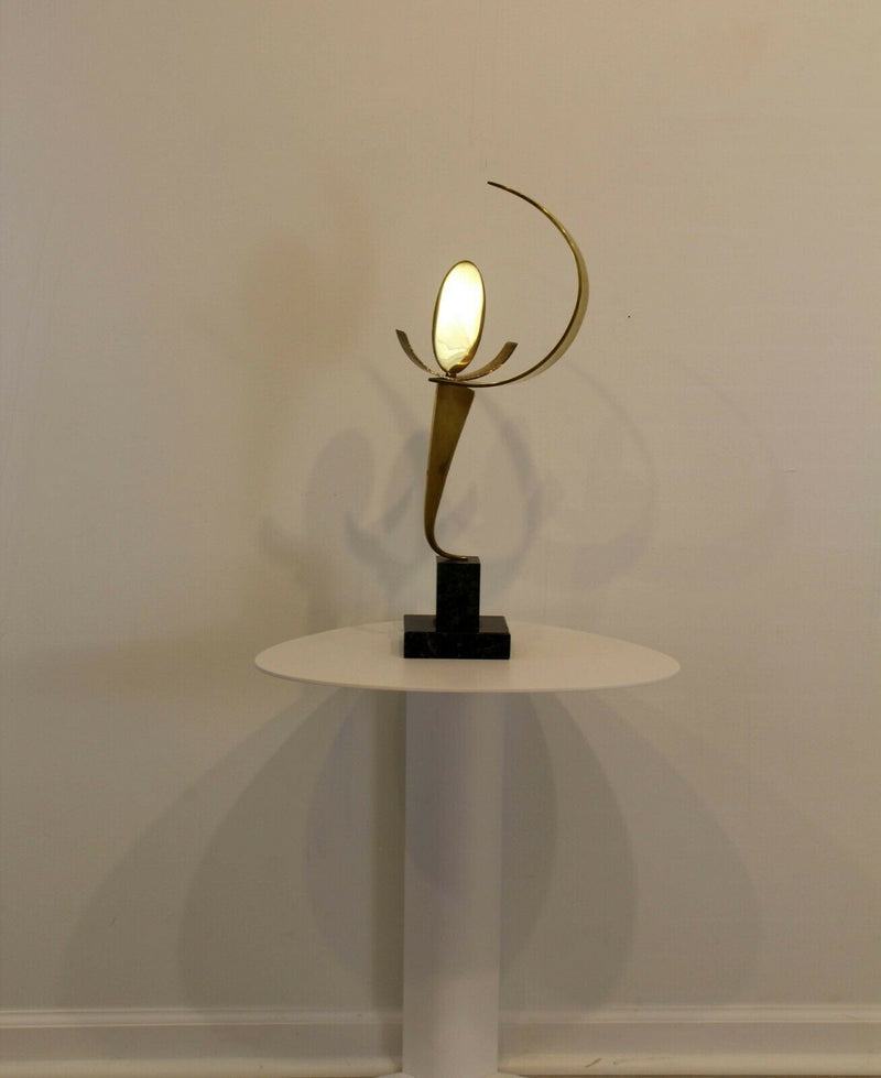 Mid Century Modern James Nani Eclipse 12 Modern Brass Sculpture 1970s