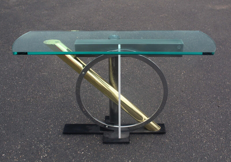 Contemporary Modern Kaizo Oto Sculptural Console Table for DIA 1980s