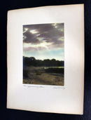 Percy Murray The Approaching Storm Signed Vintage Photo