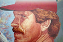Mike Schmidt Signed Rawlings Vintage Poster 1991